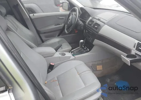 2007 BMW X3 3.0Si из США, поврежденный, VIN WBXPC93487WF20145